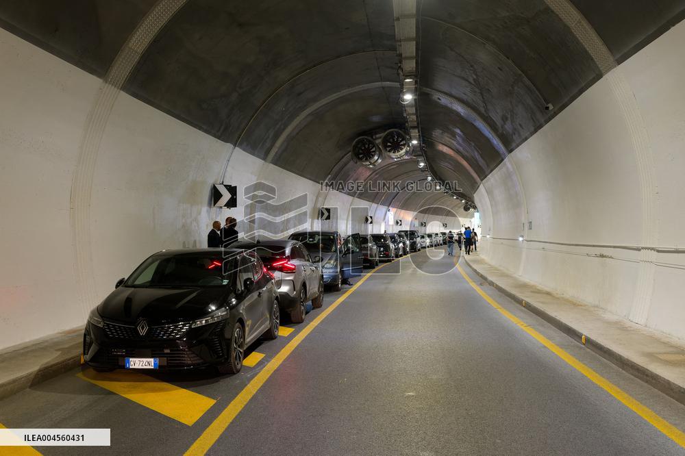 New Tende Tunnel Linking Roya Valley And Limone Inauguration