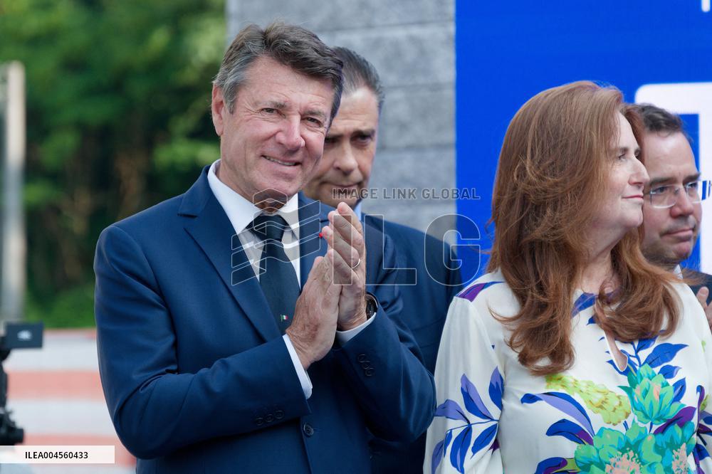 New Tende Tunnel Linking Roya Valley And Limone Inauguration