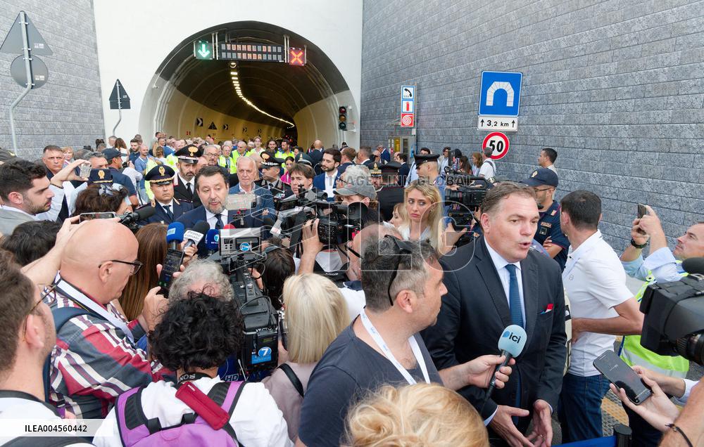 New Tende Tunnel Linking Roya Valley And Limone Inauguration