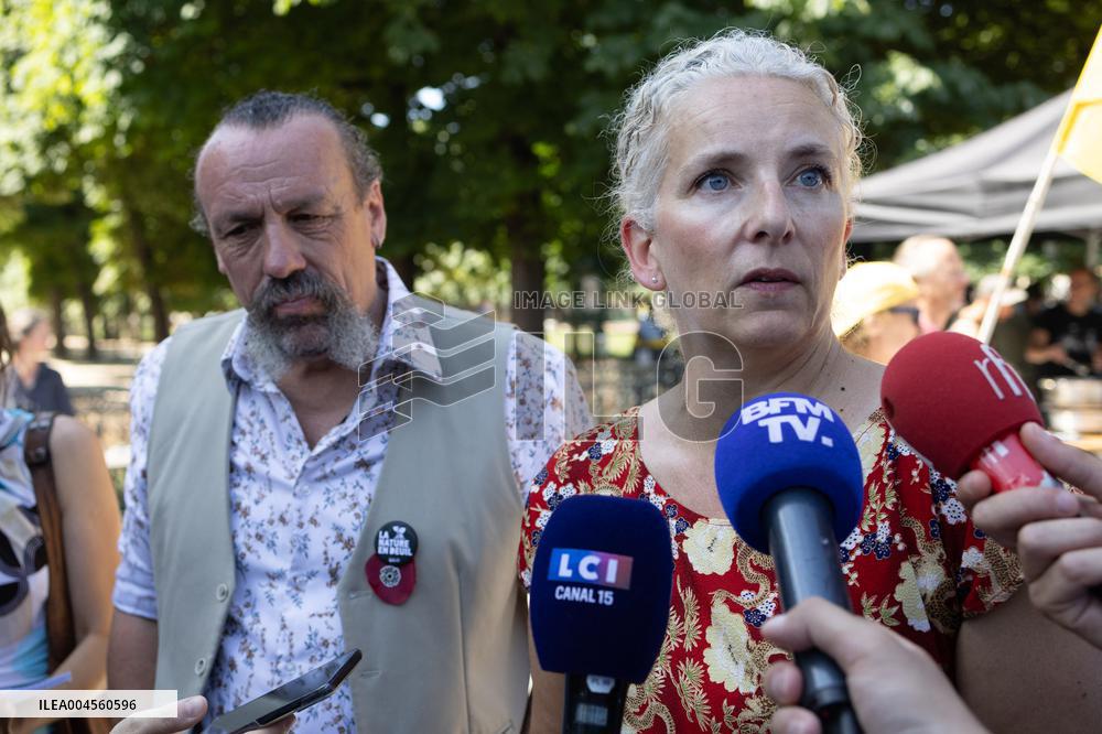 Farmers banquet against the Duplomb law - Paris