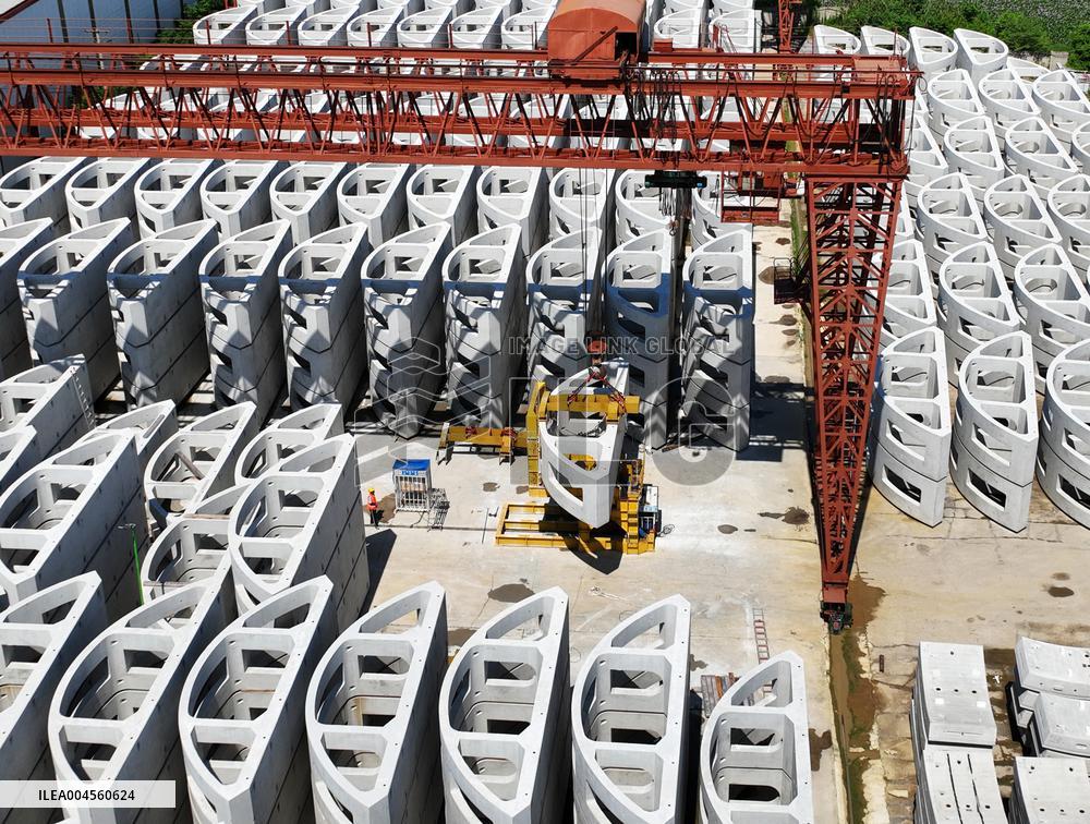 Nanchang-Jiujiang High-speed Railway Construction in Nanchang