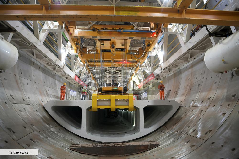 Nanchang-Jiujiang High-speed Railway Construction in Nanchang