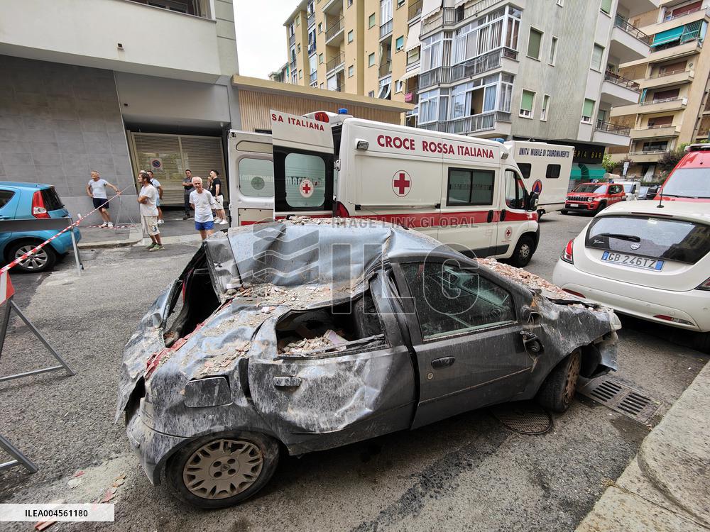 Appartement Explosion in Turin - Italy