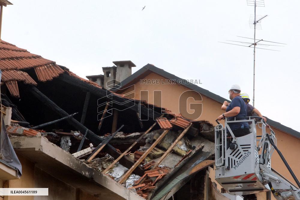 Appartement Explosion in Turin - Italy