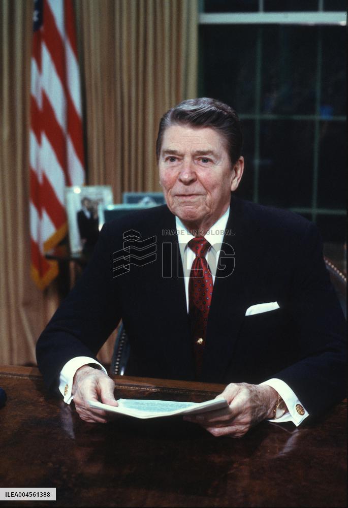 Reagan Oval Office Address on Contra Aid