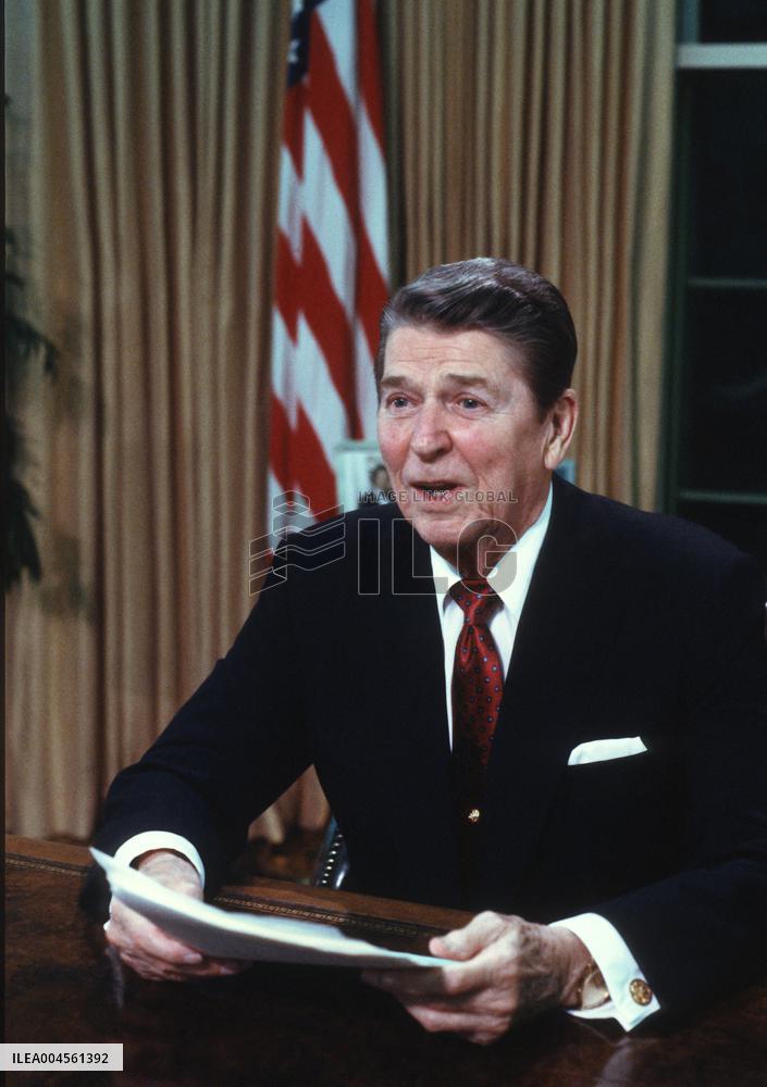 Reagan Oval Office Address on Contra Aid