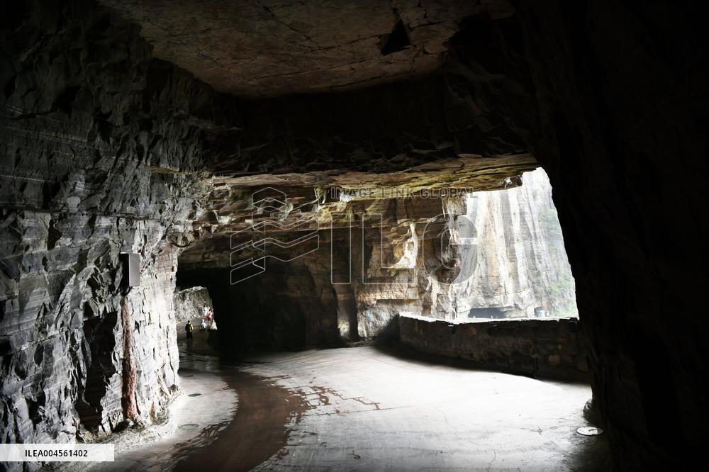 Guoliang Cliffside Road in Xinxiang