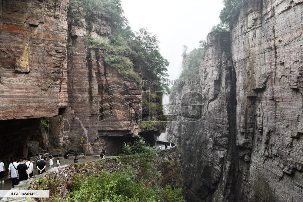 Guoliang Cliffside Road in Xinxiang
