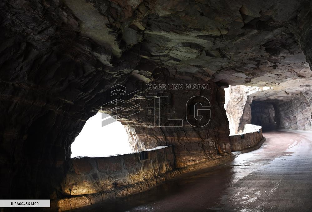 Guoliang Cliffside Road in Xinxiang