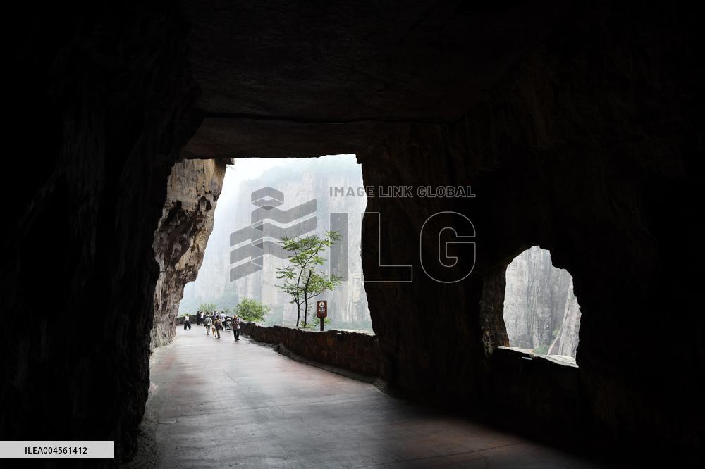 Guoliang Cliffside Road in Xinxiang