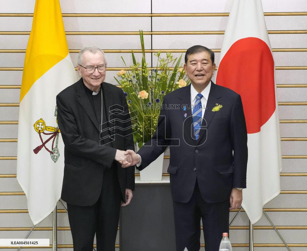 Vatican's secretary of state in Japan
