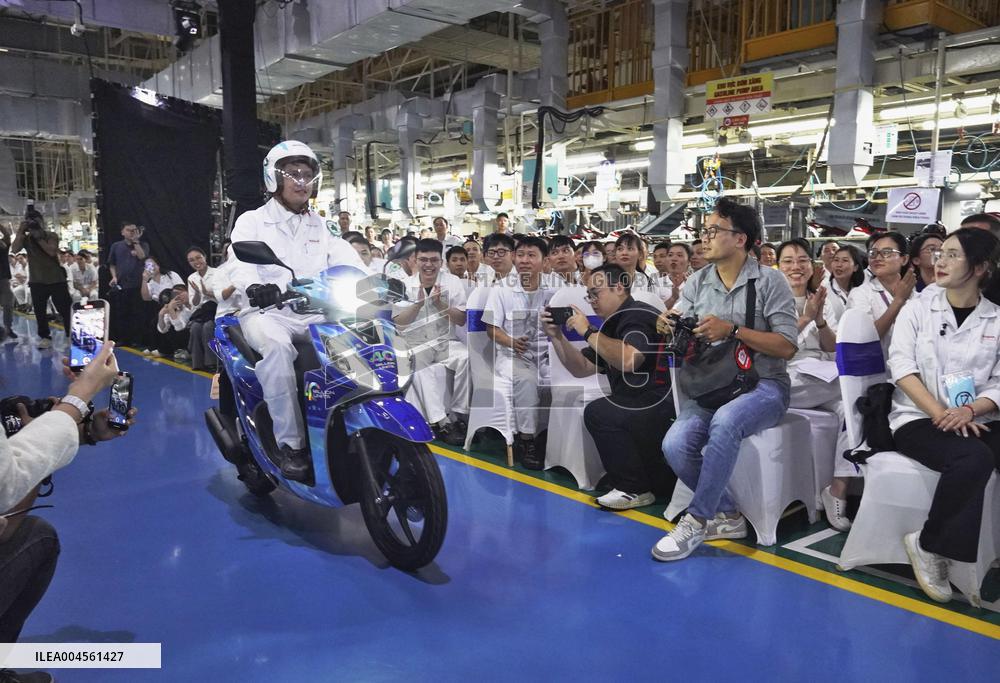 Honda's 40 millionth motorbike in Vietnam