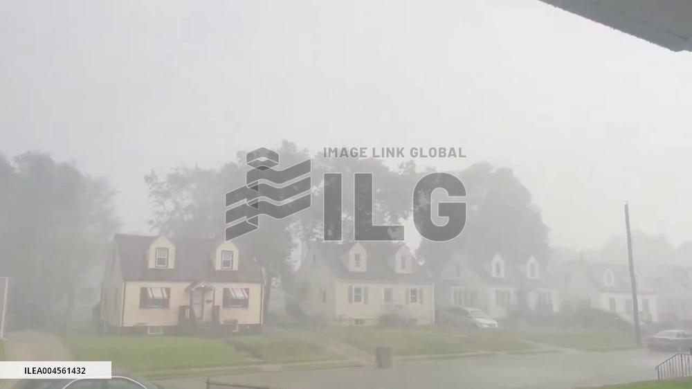 US: Strong Winds, Heavy Rain Lash Philadelphia Region