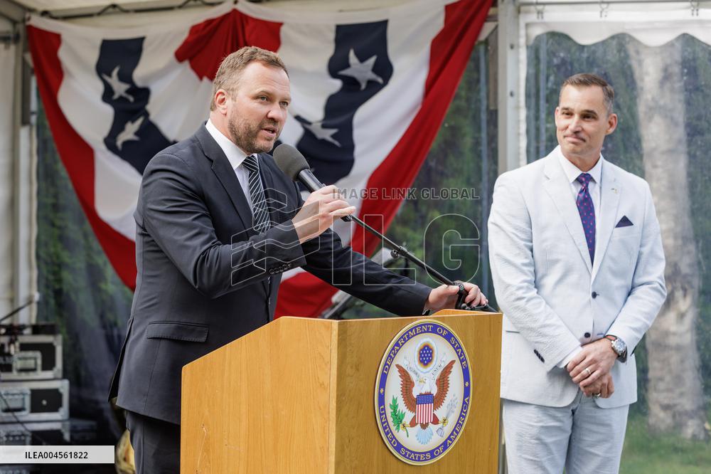 US EmbassyÂ´s reception