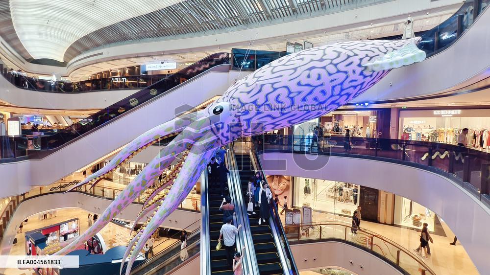 Giant Marine Biological Art Installation