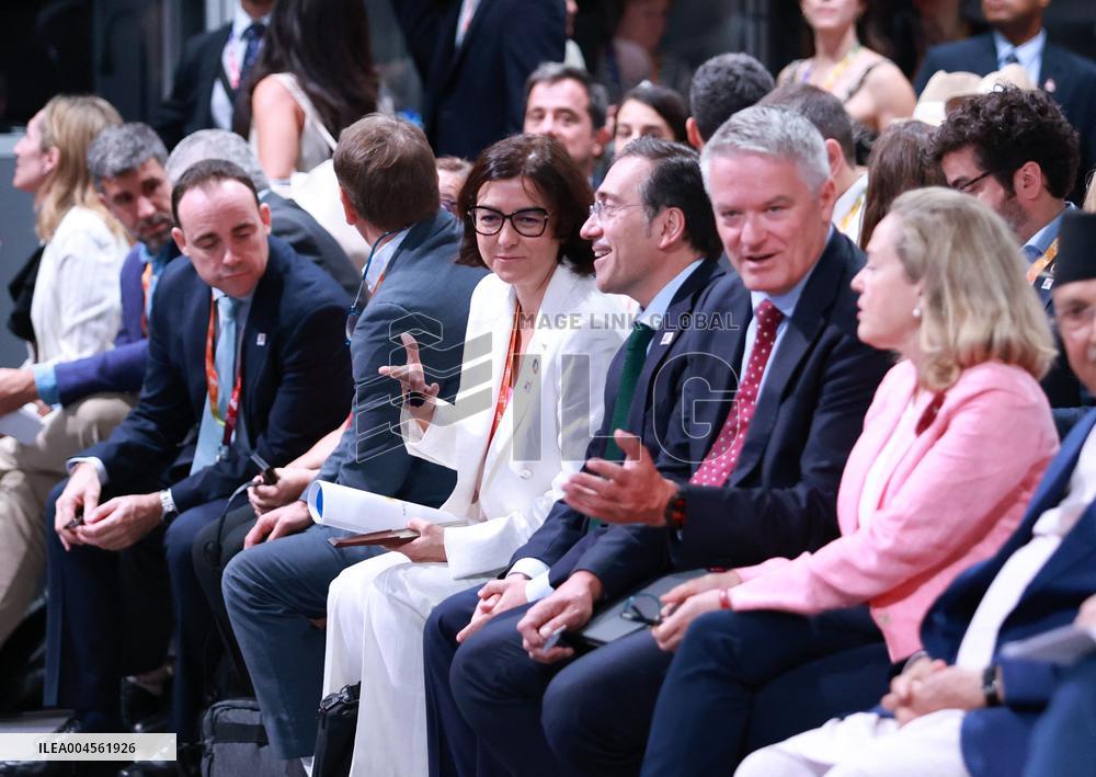 Second Day Of The Iv UN Conference On Financing For Development - Seville