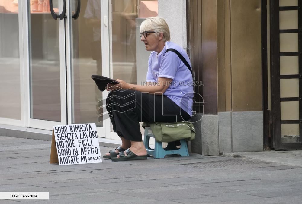 Illustration - Summer Loneliness - Bergamo