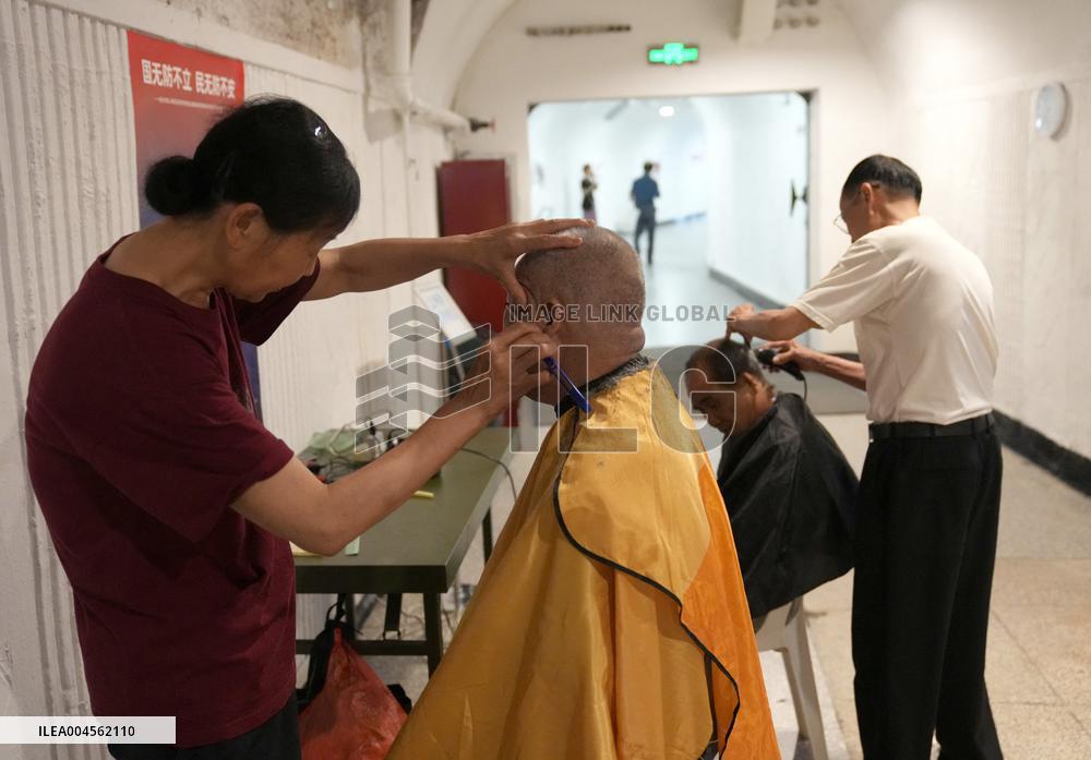 Six Air-Raid Shelters Open to Protect Against the Heat - China