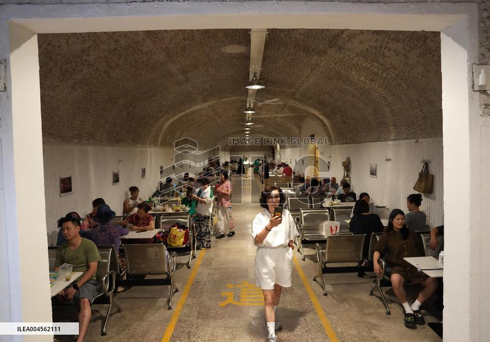 Six Air-Raid Shelters Open to Protect Against the Heat - China