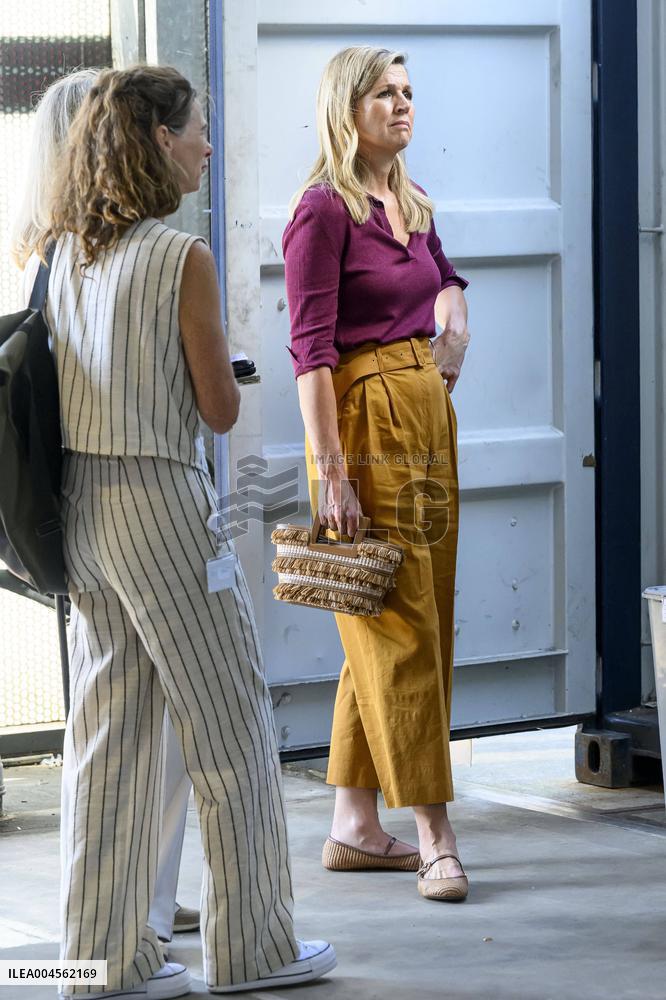 Queen Maxima Visits Radboud University Medical Center - Netherlands