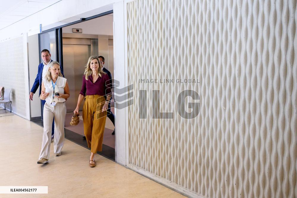 Queen Maxima Visits Radboud University Medical Center - Netherlands
