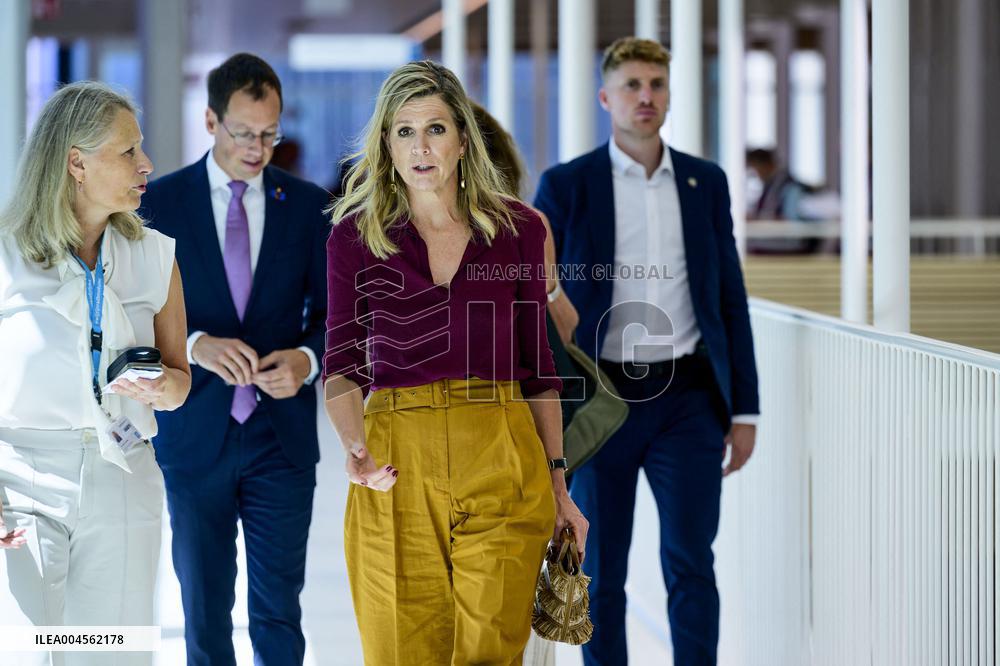 Queen Maxima Visits Radboud University Medical Center - Netherlands