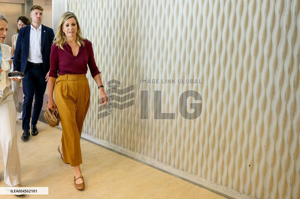 Queen Maxima Visits Radboud University Medical Center - Netherlands