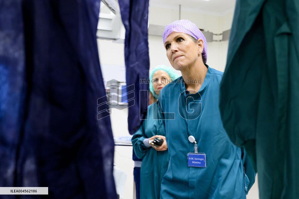 Queen Maxima Visits Radboud University Medical Center - Netherlands