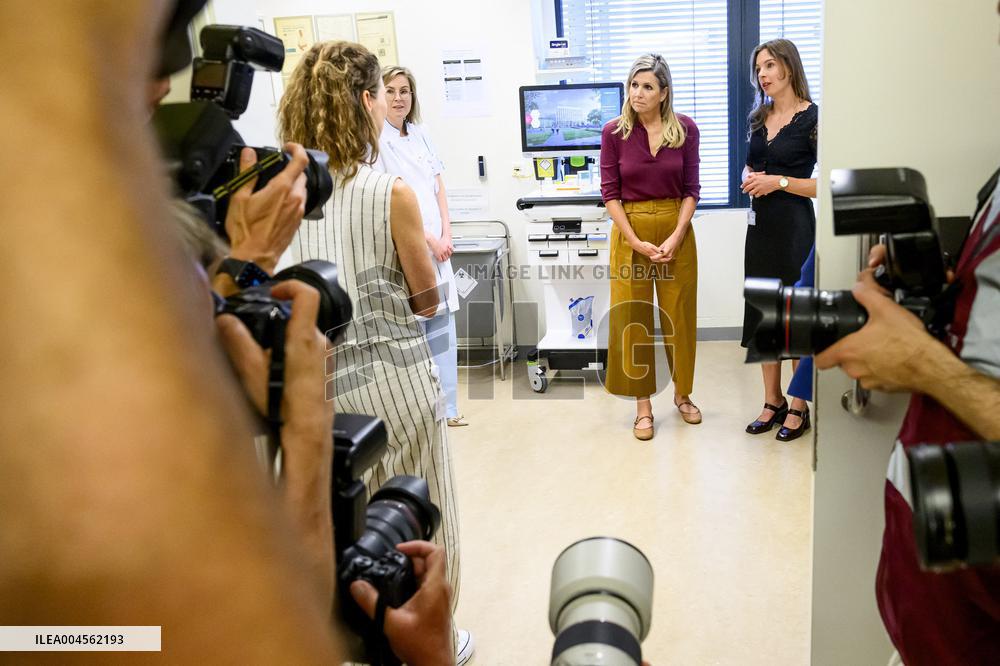 Queen Maxima Visits Radboud University Medical Center - Netherlands