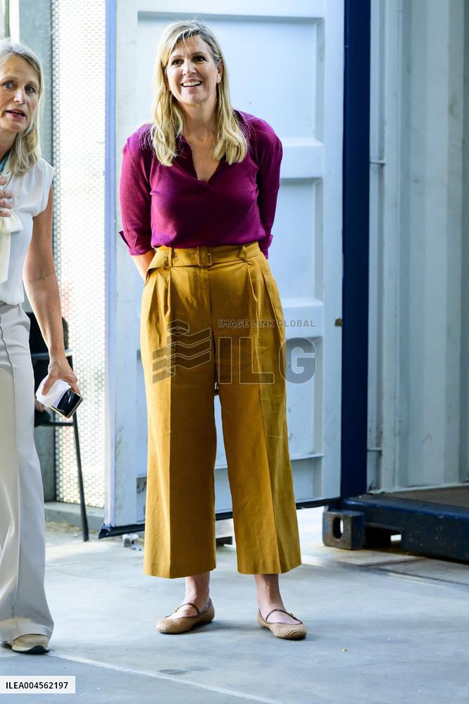 Queen Maxima Visits Radboud University Medical Center - Netherlands