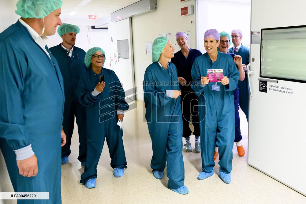Queen Maxima Visits Radboud University Medical Center - Netherlands