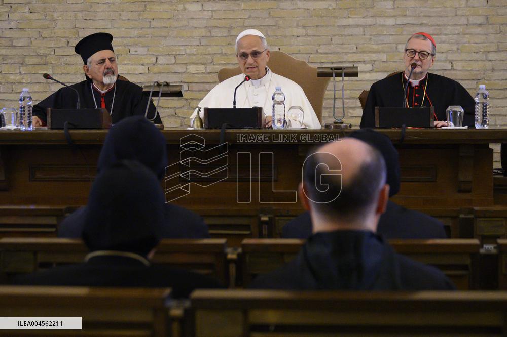 Pope Leo XIV Meets Members Of The Patriarchal Church Of Antioch - Vatican