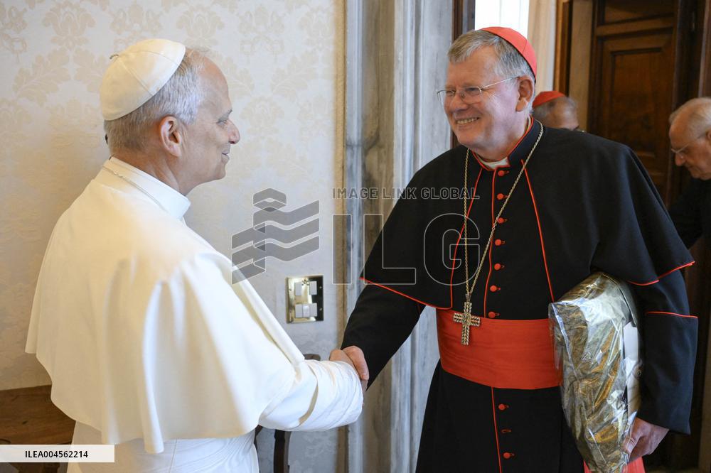 Pope Leo XIV Receives In Private Audience - Vatican