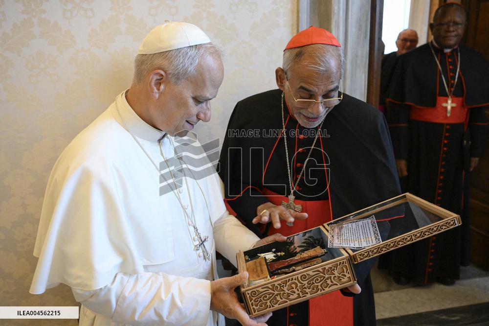Pope Leo XIV Receives In Private Audience - Vatican