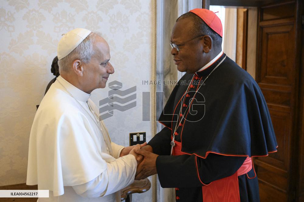Pope Leo XIV Receives In Private Audience - Vatican