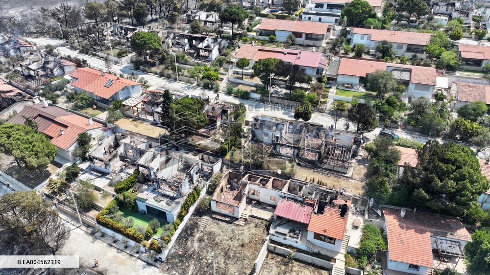 Izmir Wildfires 50 Thousand People Evacuated - Turkey