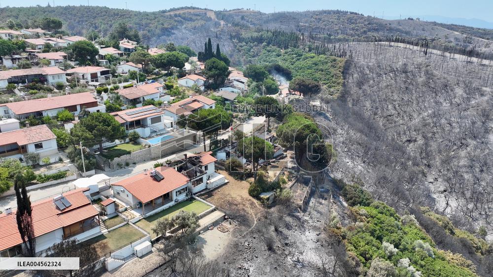 Izmir Wildfires 50 Thousand People Evacuated - Turkey