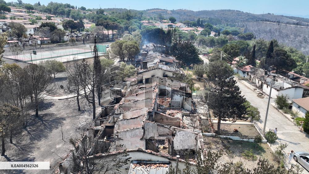 Izmir Wildfires 50 Thousand People Evacuated - Turkey