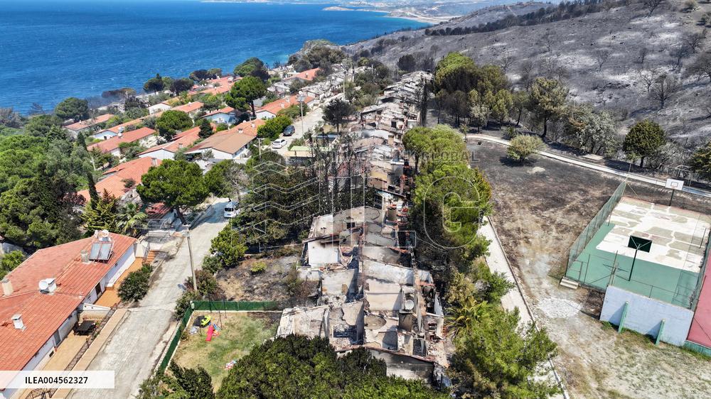 Izmir Wildfires 50 Thousand People Evacuated - Turkey