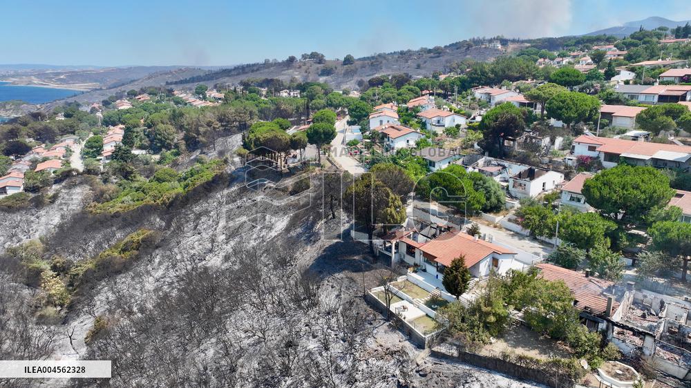 Izmir Wildfires 50 Thousand People Evacuated - Turkey