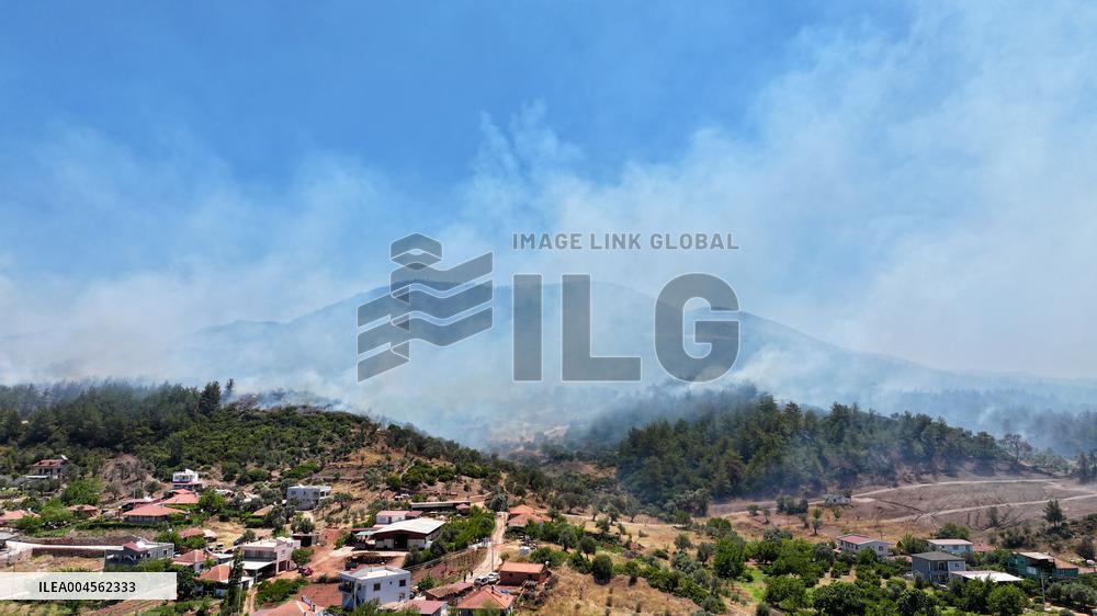 Izmir Wildfires 50 Thousand People Evacuated - Turkey