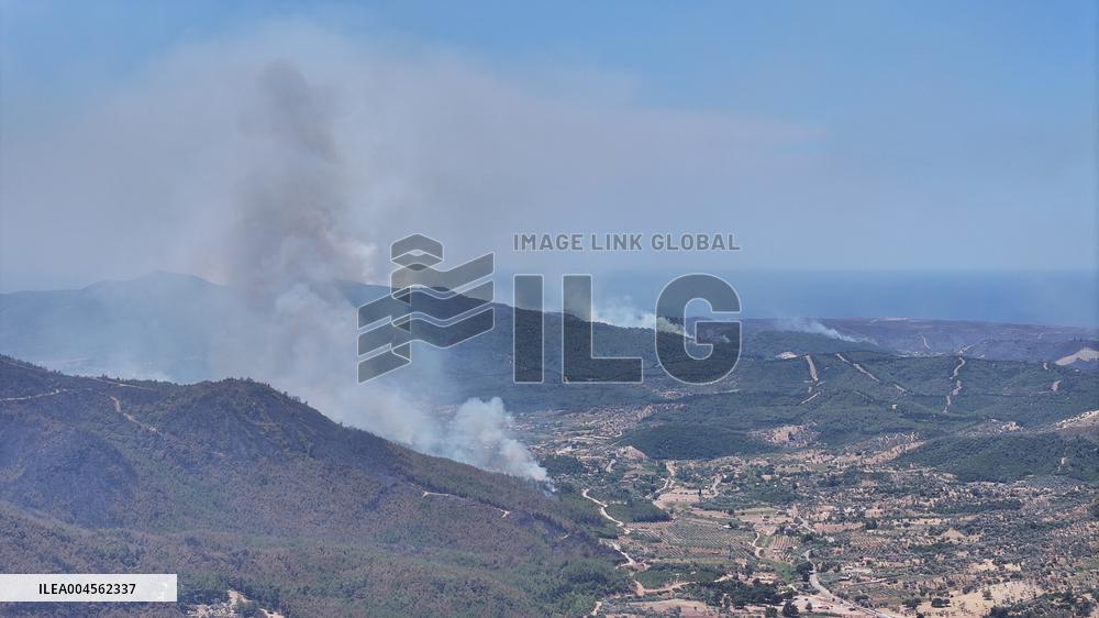 Izmir Wildfires 50 Thousand People Evacuated - Turkey