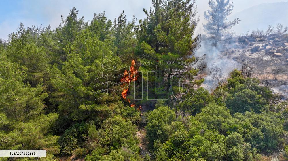 Izmir Wildfires 50 Thousand People Evacuated - Turkey