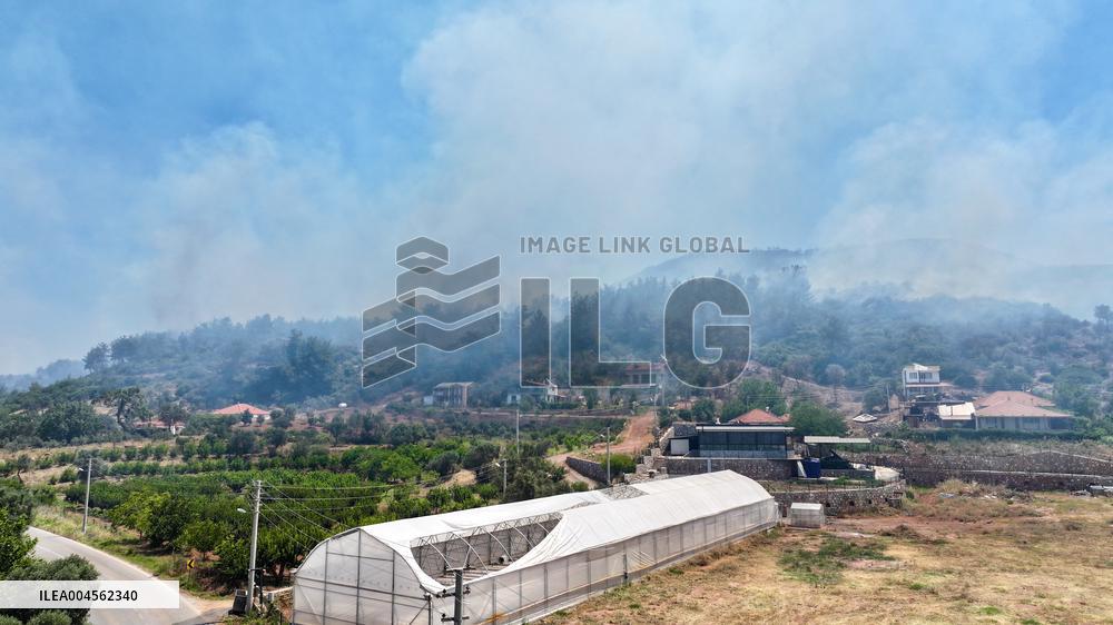 Izmir Wildfires 50 Thousand People Evacuated - Turkey