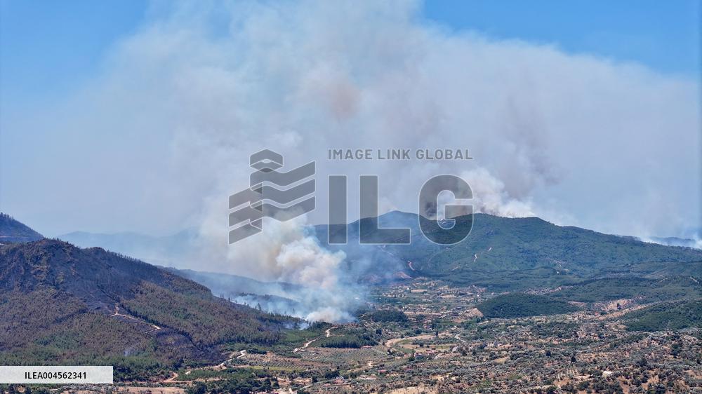 Izmir Wildfires 50 Thousand People Evacuated - Turkey