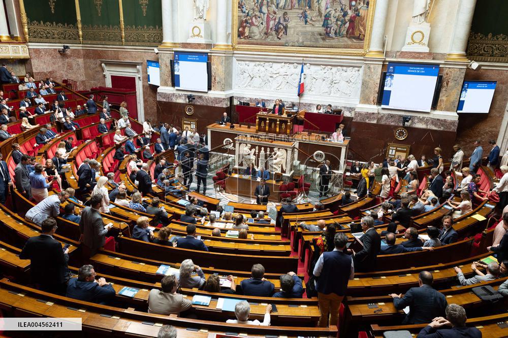Mayotte refoundation bill at the National Assembly - Paris RL