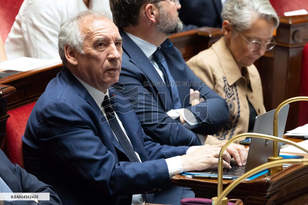 Questions to the government at the National Assembly - Paris RL