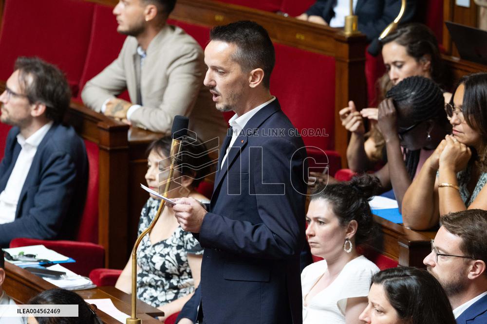 Questions to the government at the National Assembly - Paris RL