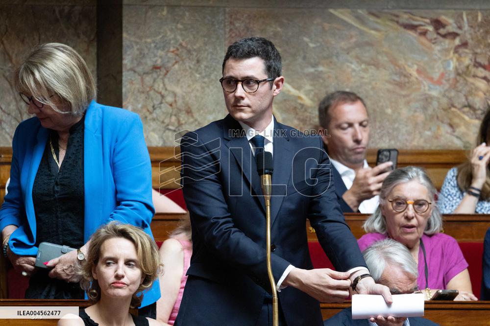Questions to the government at the National Assembly - Paris RL