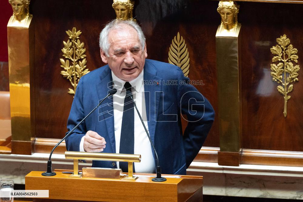 Examination of a PS motion of no confidence against the French prime minister - Paris RL